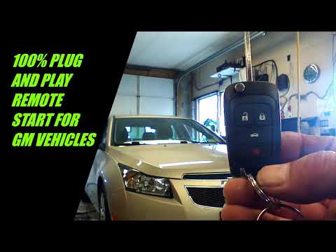 100% Plug & Play Remote Start For Chevrolet Cruze & GM flip key Vehicles RFK411 MyCar Installation