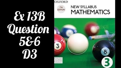 Ex 13B q 5&6 D3| NSM| 7th edition| geometrical properties of circle| area of triangle| igsce| maths