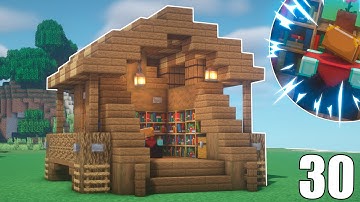 Minecraft Enchanting House Tutorial | How to Build a Level 30 Enchanting Room