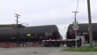 CREX 1204 Meets CSX 83 in Fostoria, OH 5/14/15