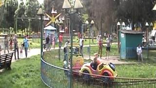 Attractions in the park - Railway for kids