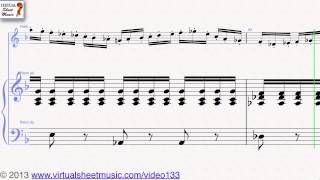 Ludwig Van Beethoven Romance Op 50 In F Major Violin And Piano Sheet Music - Video Score