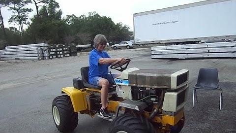 Building a 1650 Cub Cadet 4 wheel drive part 34