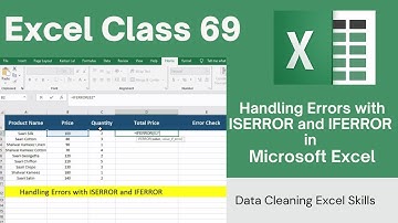 Handling Errors with ISERROR and IFERROR in Excel: Master Error Management