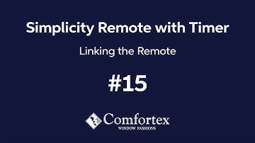 #15 Simplicity Remote with Timer - Linking Remote