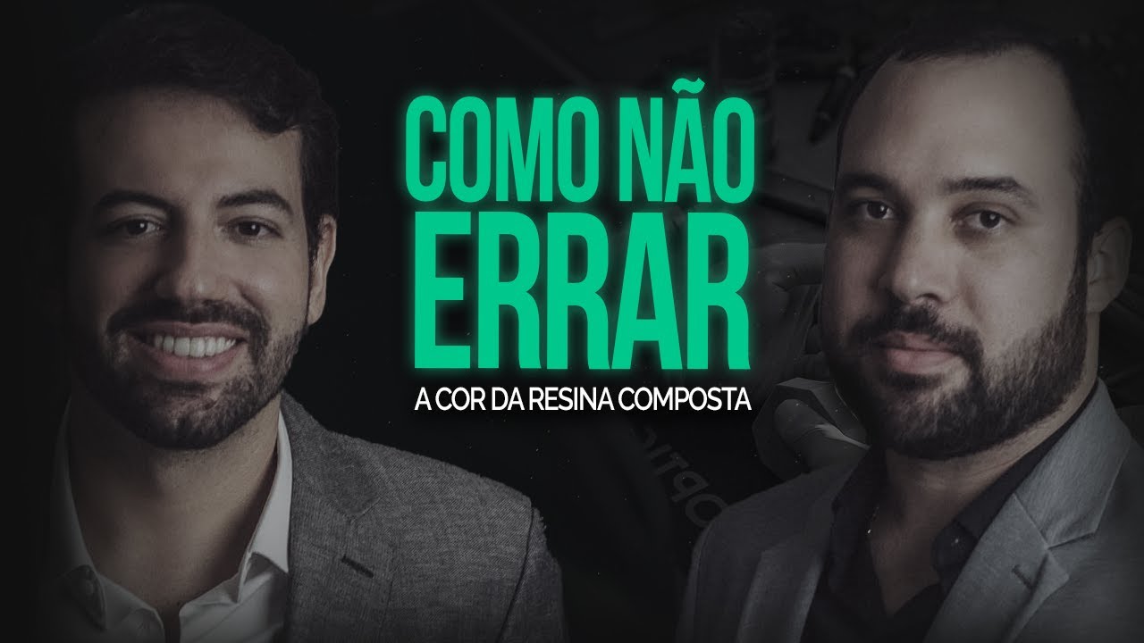 Como selecionar a cor da resina composta
