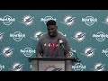 WR Tyreek Hill meets with the media after #NEvsMIA | Miami Dolphins