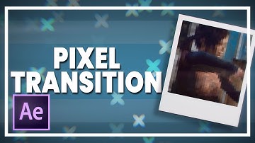 Pixel/Mosaic Transition (No Plugins) || After Effects [Tutorial]