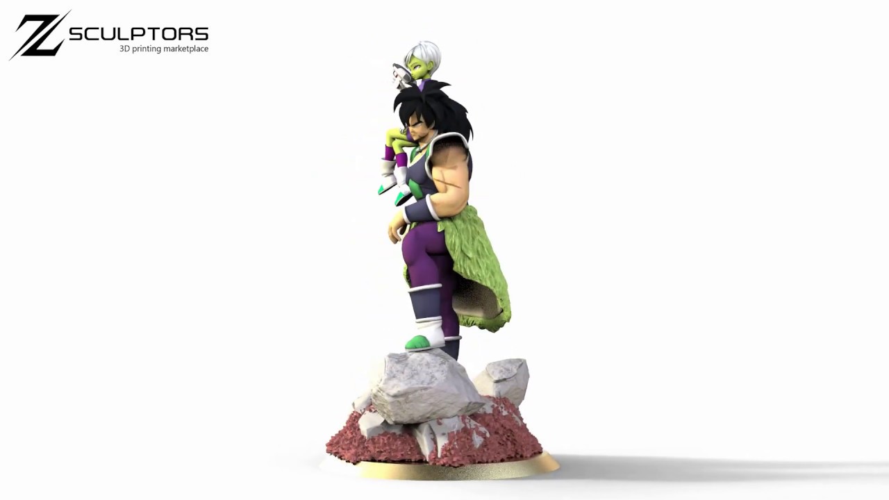 Dragon Ball Super - 3d Printable Figure (read description) - YouTube