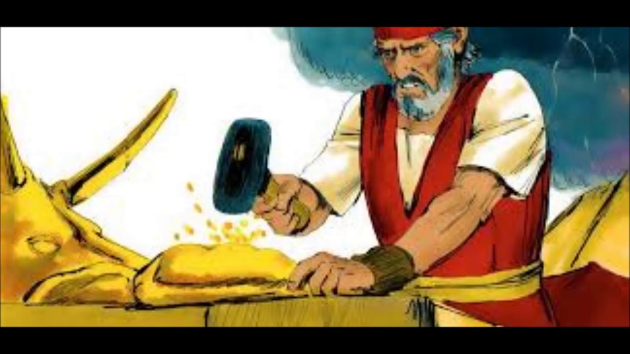 золотой телец у горы синай. золотой телец идол. золотой телец идол. сделали тельца. золотой телец аарона.