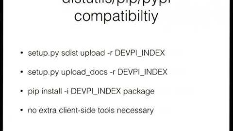devpi: Your One Stop Cheese Shop by Richard Jones