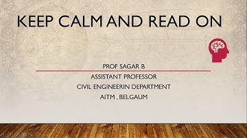 Design Of Beam [DSSE 17CV62] Lecture No 2