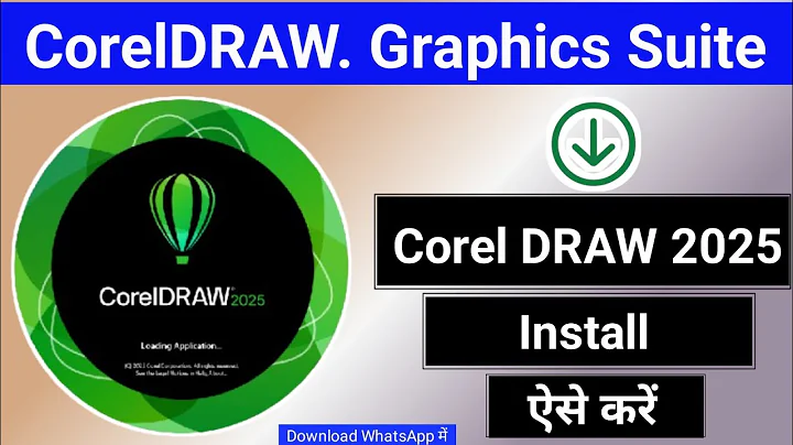 Coreldraw graphics suite 2025 install kaise kare|CorelDRAW latest version install|Coral 2025 install