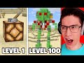 Testing Minecraft Redstone From Level 1 to Level 100