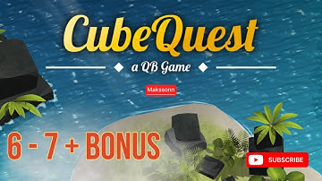 Cube Quest 2023🔥 LEVEL 6 + 7 +Bonus 🔥 (IOS) #CubeQuest #cubequestgame #cubequestgameplay #videos