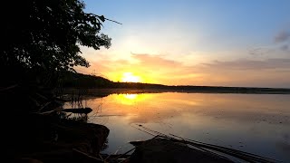 Рыбалка с ночевкой на пруду. Ловля на поплавок и донку