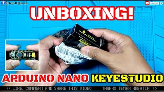 Unboxing and Test Blink! Arduino Nano Ch340 'Keyestudio'