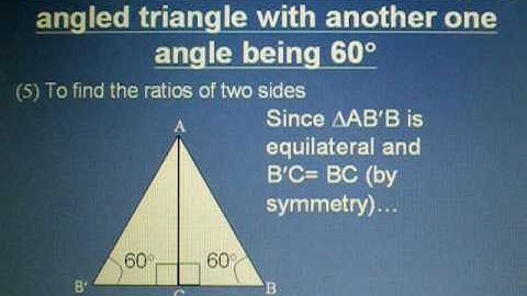 Part 2 of 5 Equilateral triangle - Area - ratio