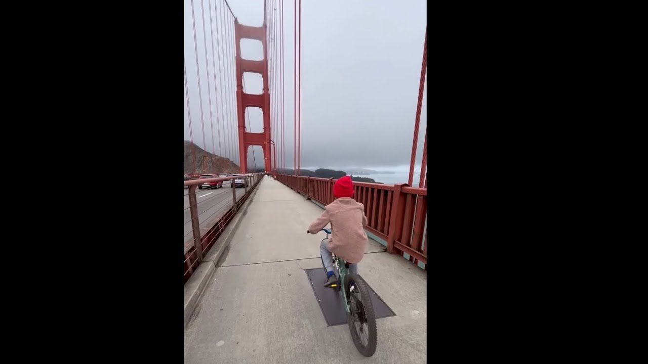 We Rode our Bikes over the Golden Gate Bridge! 