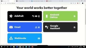 Google Assistant + IFTTT + Node Red