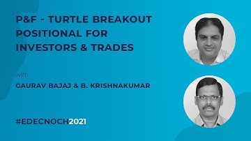 Gaurav Bajaj | P&F - Turtle Breakout Positional For Investors & Trades | #EDECNOCH2021