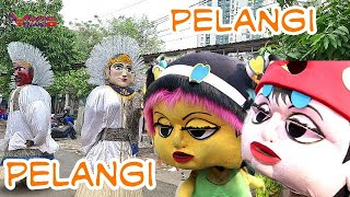 PELANGI - PELANGI ~ Ondel Ondel dan Badut ~ Ondel Ondel Bintang Adzam