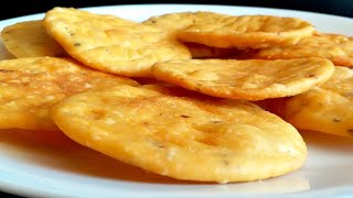 рдлрд╛рд░рд╕реА рдкреБрд░реА |Tea time snacks | Gujrati style Farsi puri | Chai ke sath kurkura nashta | Farsi Puri