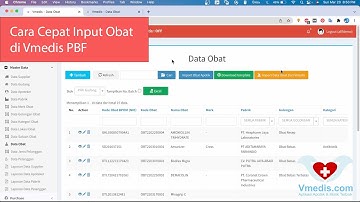 Cara Mudah Input Data Obat di Vmedis PBF