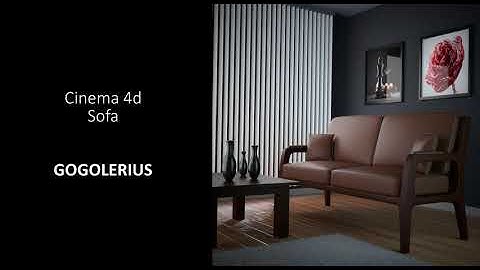 Cinema 4d Sofa