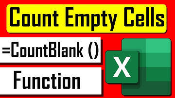 How to Use COUNTBLANK Function in Excel