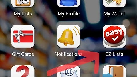 EZ Lists Feature: Speed Shopping List App