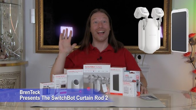 SwitchBot Curtain Rod 2 review: This smart curtain controller gets a  streamlined design