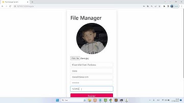 Aplikasi File Manager Berbasis Laravel