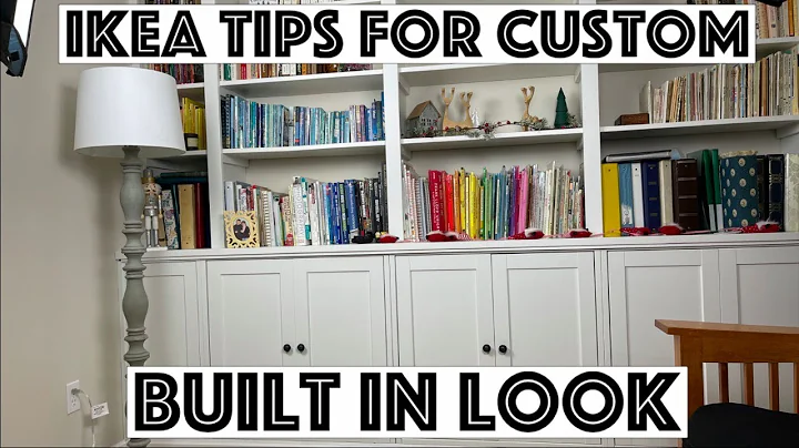 IKEA HACKs for custom built in look