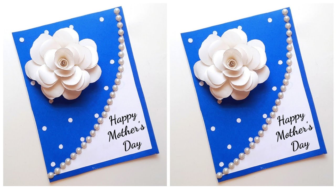 Easy & Beautiful mother's day card • how to make mothers day card ...