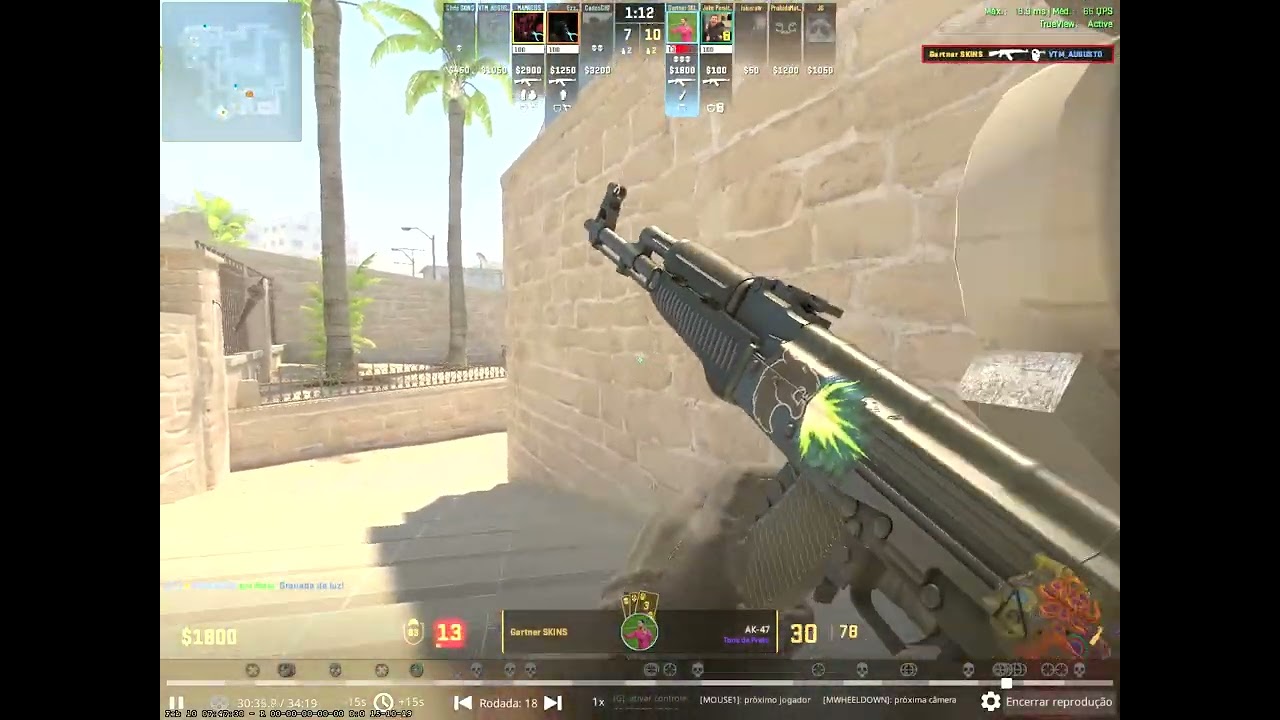 Ace top, quase joguei tudo fora no final