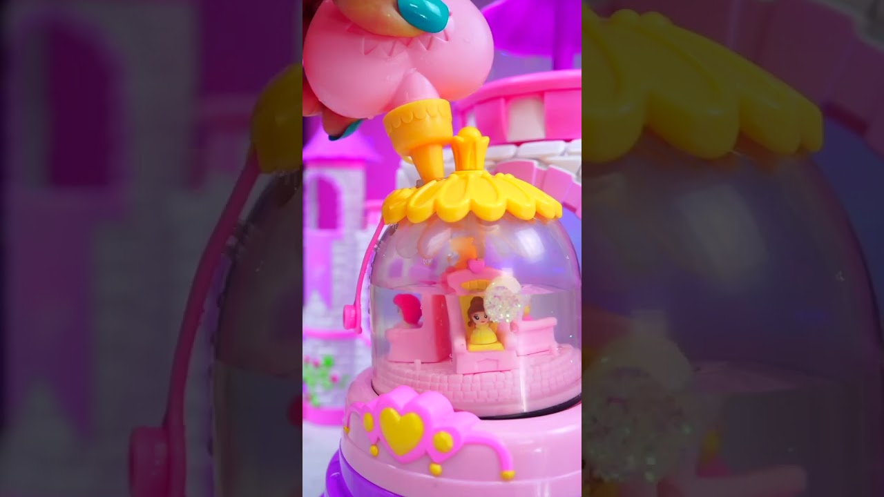 Glitzy Glitter Globes Princess Showcase DIY 