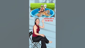 Cách làm video Canva AI trên điện thoại #huecongnghe #huecongngheAI #capcut #canva