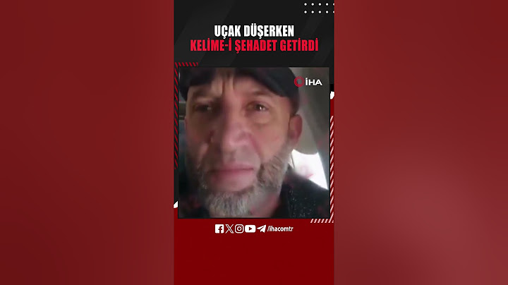 Kazakistan’da uçak düştüğü sırada yolcunun kelime-i şehadet getirdiği anlar