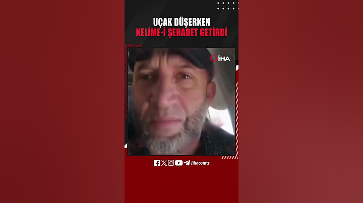 Kazakistan’da uçak düştüğü sırada yolcunun kelime-i şehadet getirdiği anlar