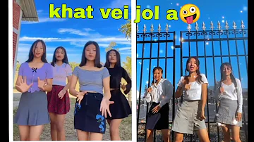 💜Benny Khongsai*khatvei jol a koi nom dem!??/dance cover/by cute and beautiful girls 💜😊😊🥰🥰🥰