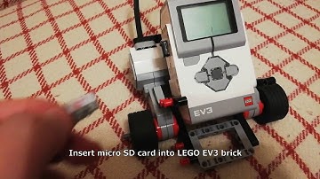 How to connect a PS4 gamepad to a LEGO EV3 brick