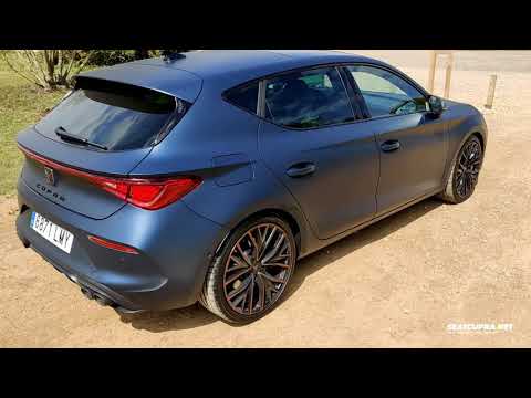 MK4 CUPRA Leon 300 Matt Petrol Blue walkaround