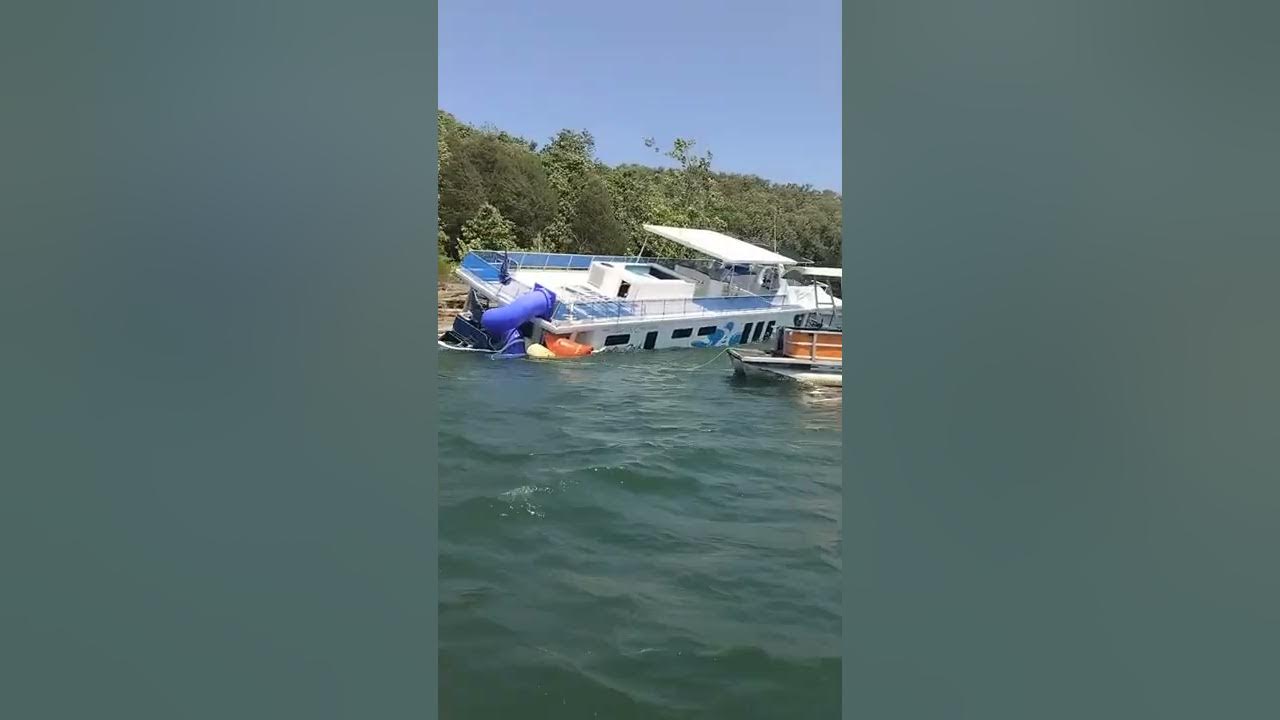 Rental houseboat recovery. YouTube