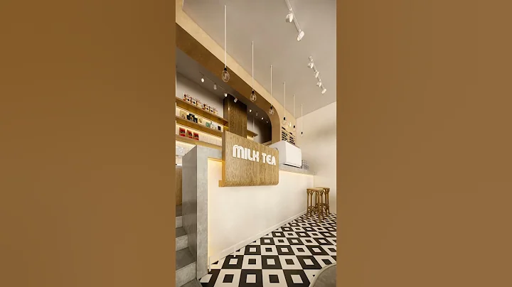 Enscape Coffee Shop (Full Transformation) #shorts