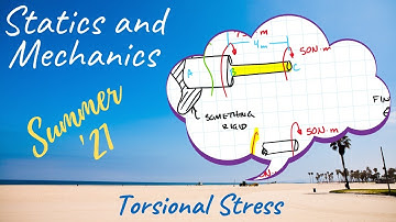 Statics and Mechanics | Torsional Stress | SolidWorks