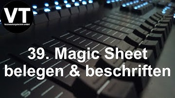 Infinity Chimp - Magic Sheet belegen & beschriften