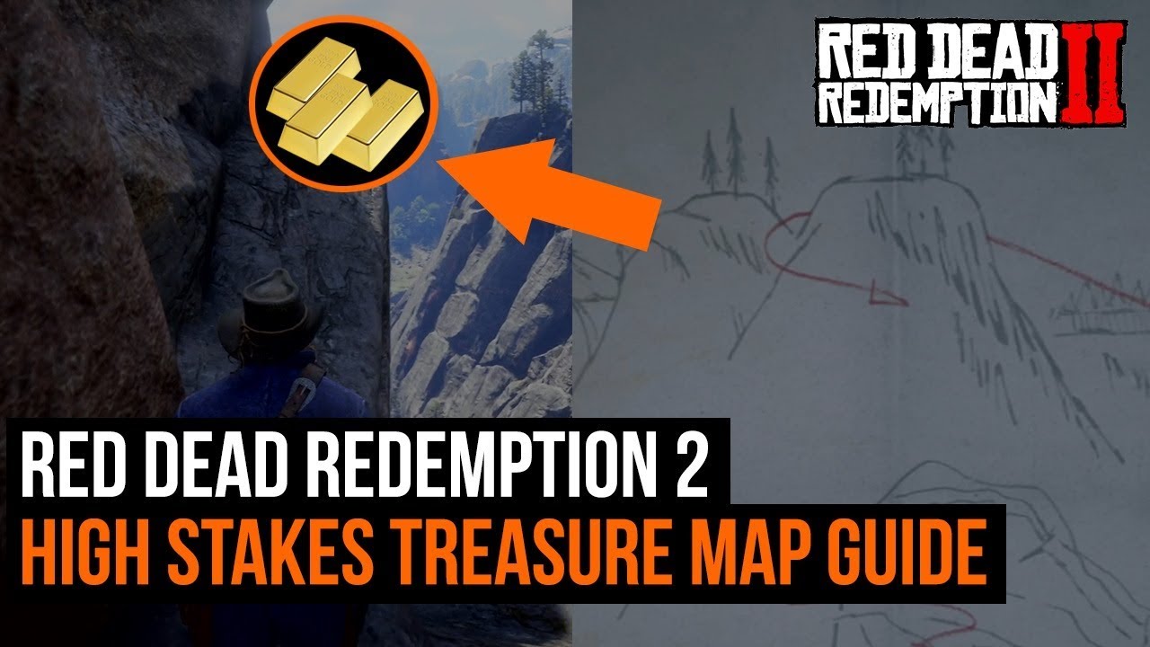 Red Dead Redemption 2 How To Solve The High Stakes Treasure Maps Youtube