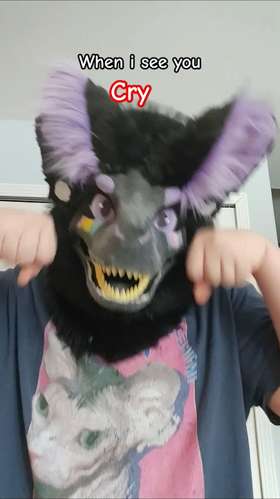 Keep on crying! #alterhuman #theriantropy #furry #antizoo #dinomask #fursuiters #fursona
