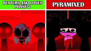 Sprunki Betters And Loses Phase 2 But Pyramixed